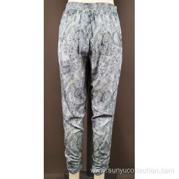 ladie's viscose woven printed pant